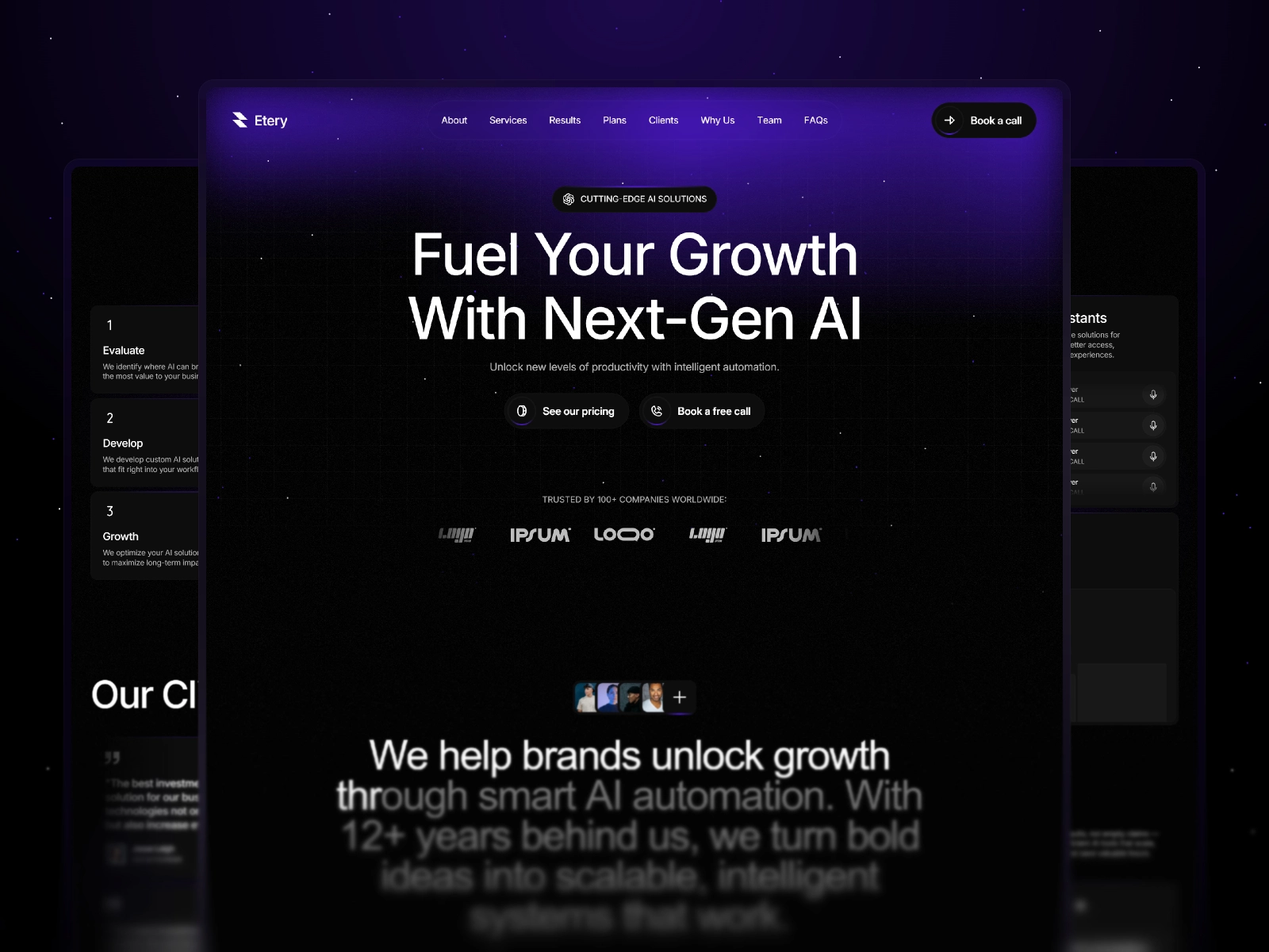 img carousel of projects